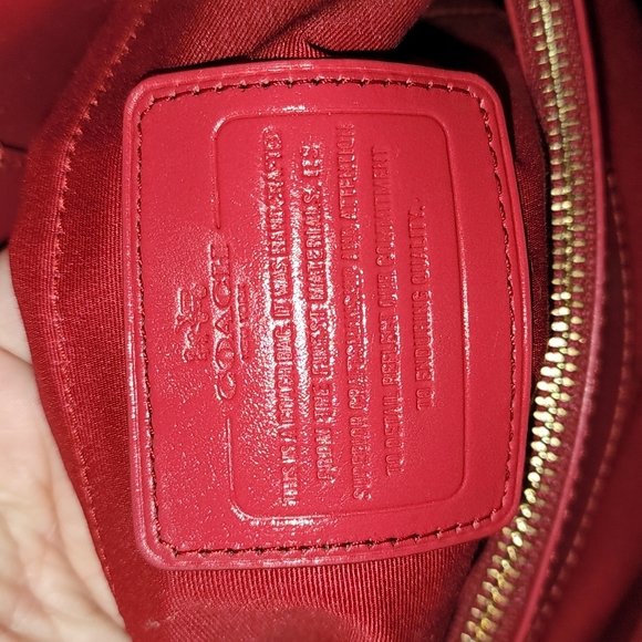 Coach Margot satchel/ Small  matching color Coach wallet/ ID /key chain - Picture 4 of 16